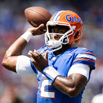 Florida Gators quarterback DJ Lagway is in line to get the first start of his career on Saturday.