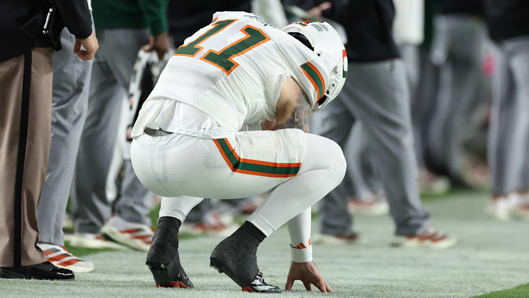 Carson Beck, College Football Playoff National Championship: Miami v Indiana