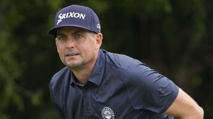 Keegan Bradley played on U.S. Ryder Cup teams in 2012 and 2014. Keegan Bradley played on U.S. Ryder Cup teams in 2012 and 2014.