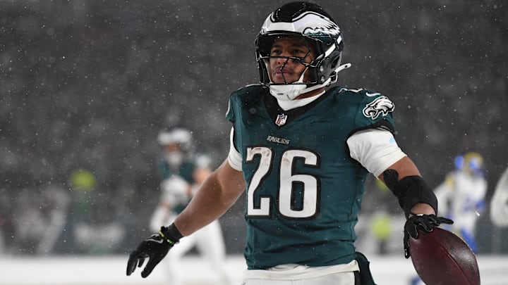 Saquon and the Eagles' lack of passing game keeps them out of the top spot. 