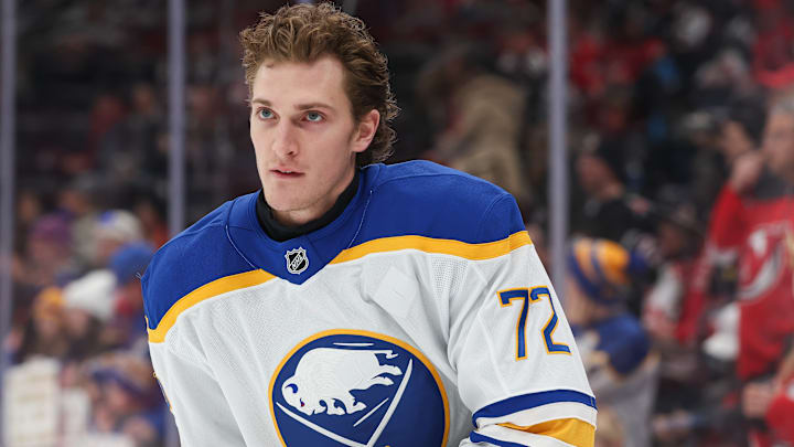 Buffalo Sabres forward Tage Thompson