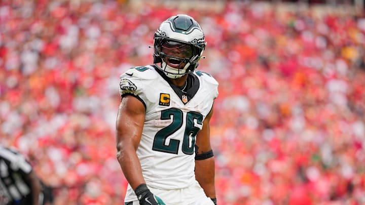 Saquon Barkley's team downed the Chiefs Sunday, but it will cost him. Saquon Barkley's team downed the Chiefs Sunday, but it will cost him.