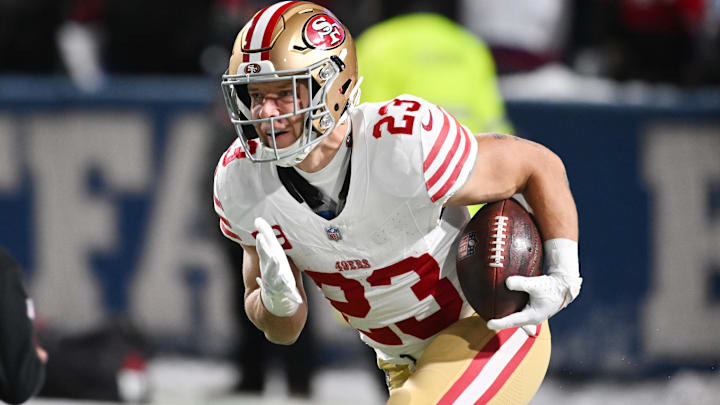 McCaffrey appeared in four games in 2024 McCaffrey appeared in four games in 2024