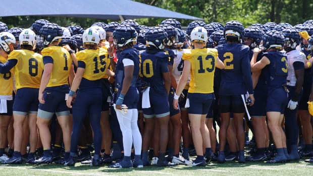 WVU football 2024 fall camp day 12.