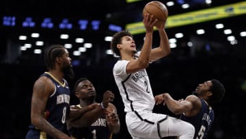 New Orleans Pelicans v Brooklyn Nets