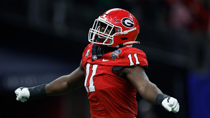 Georgia Bulldogs linebacker Jalon Walker (11)