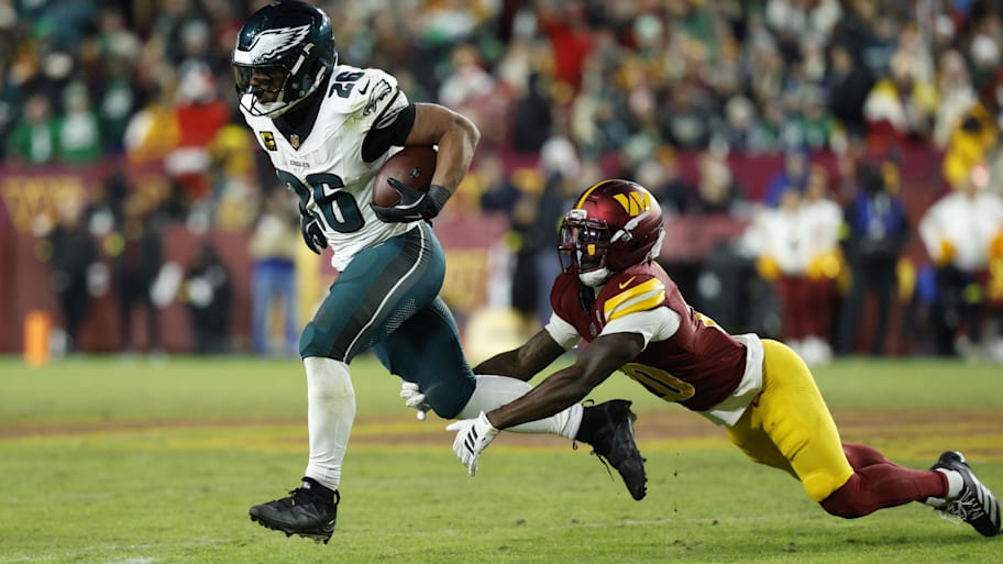 Philadelphia Eagles running back Saquon Barkley