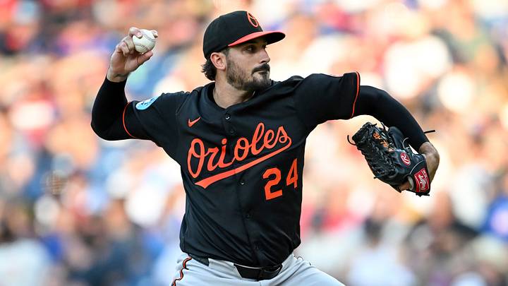 Baltimore Orioles pitcher Zach Eflin