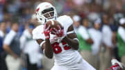 Nov 5, 2016; Houston, TX, USA; Florida Atlantic Owls wide receiver John Mitchell (85) makes a reception for a touchdown during the first quarter against the Rice Owls at Rice Stadium. Mandatory Credit: Troy Taormina-USA TODAY Sports