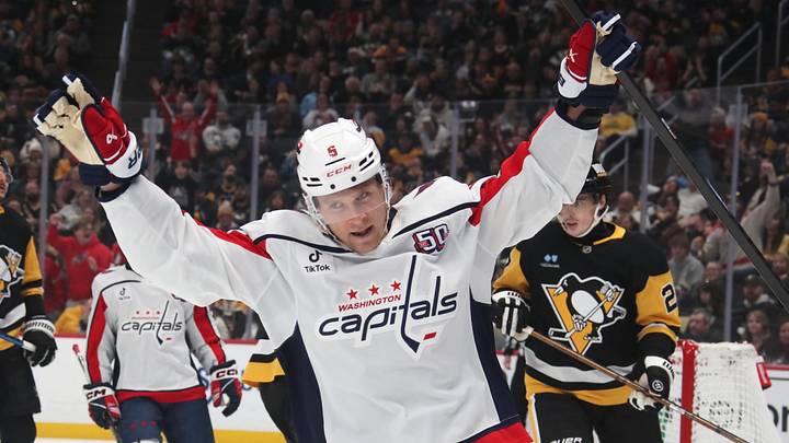 Jakob Chychrun, Washington Capitals Mandatory Credit: Charles LeClaire-Imagn Images