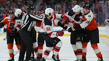 New Jersey Devils v Philadelphia Flyers