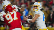 The Chargers are road underdogs against the Chiefs in NFL Week 15 action.