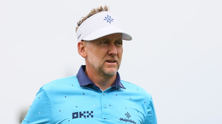 Ian Poulter during the LIV Golf Miami Pro-Am at Trump National Doral.