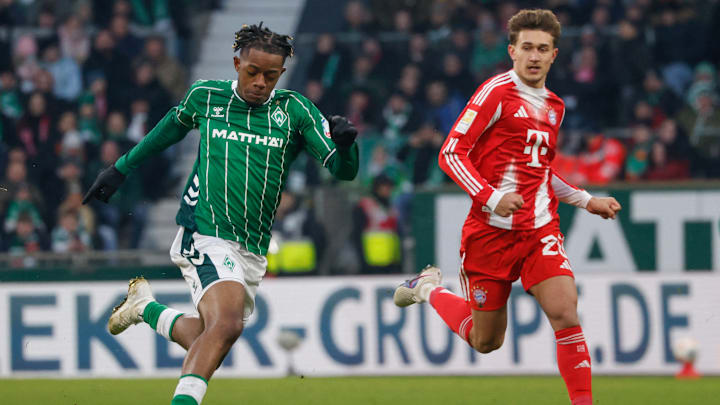 Samuel Mbangula ist unter Daniel Thioune bislang nur Joker Samuel Mbangula ist unter Daniel Thioune bislang nur Joker