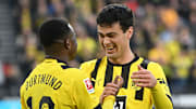 Keine Zukunft in Dortmund: Youssoufa Moukoko und Gio Reyna.