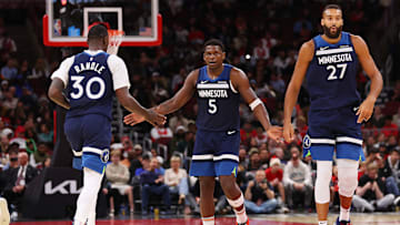 Julius Randle, Anthony Edwards, Rudy Gobert