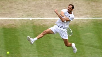 Daniil Medvedev at Wimbledon 2024