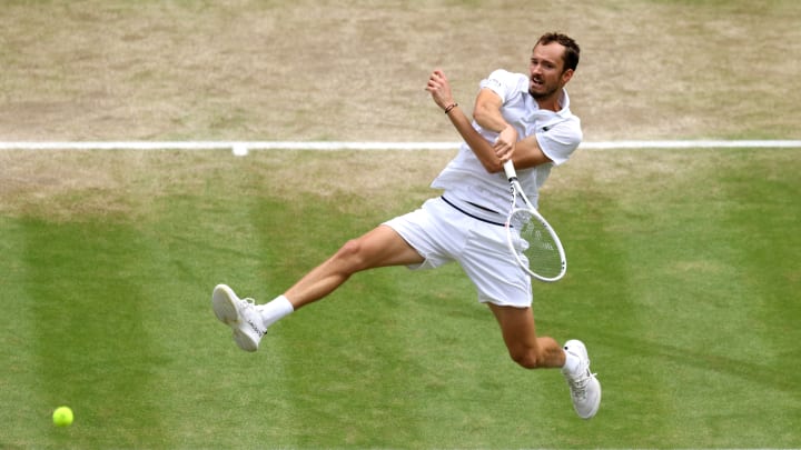 Daniil Medvedev at Wimbledon 2024