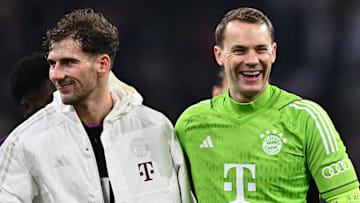 Leon Goretzka zusammen mit Manuel Neuer (Archivbild)
