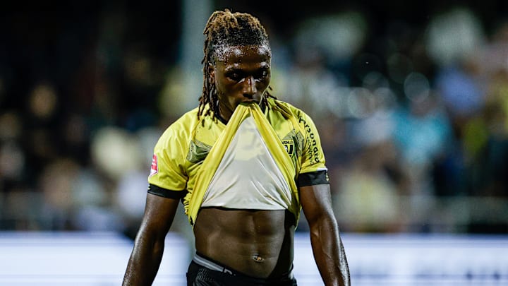 Emmanuel Gyamfi im Trikot des VVV Venlo Emmanuel Gyamfi im Trikot des VVV Venlo