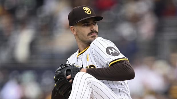 San Diego Padres starting pitcher Dylan Cease