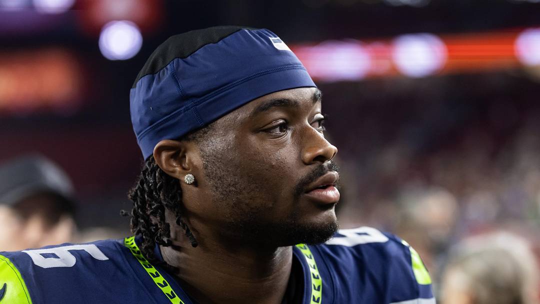 Seattle Seahawks quarterback Jalen Milroe against the Arizona Cardinals