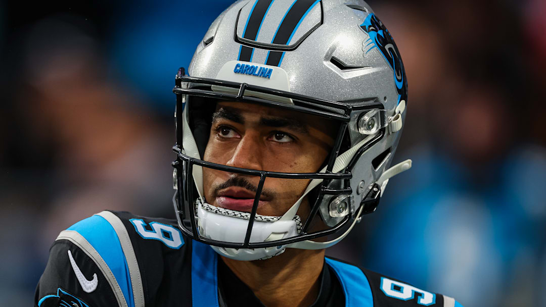 Carolina Panthers quarterback Bryce Young