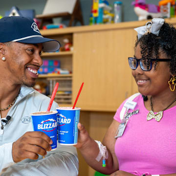 Francisco Lindor is helping elevate Miracle Treat Day at DQ.
