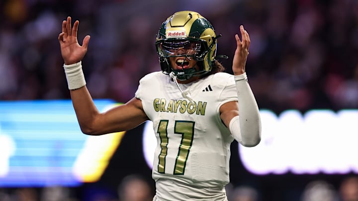 Grayson 4-star quarterback Travis Burgess has suffered a season ending knee injury, which he announced Thursday morning on social media. He is committed to the University of North Carolina.
