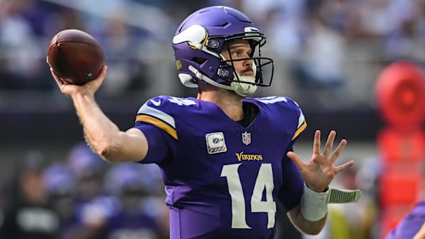 Minnesota Vikings quarterback Sam Darnold
