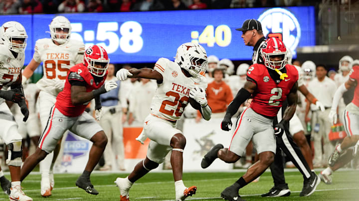 Tre Wisner, Texas Longhorns, Georgia Bulldogs