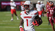 Isaac Brown and Louisville are favored against California on Saturday.