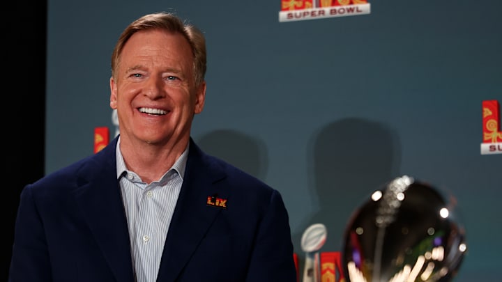 NFL Commissioner Roger Goodell's Super Bowl Press Conference