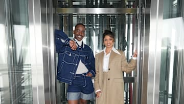 Ncuti Gatwa and Varada Sethu Visit the Empire State Building Ahead of the Season Two Premiere of