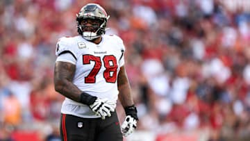 Tampa Bay Buccaneers head coach Todd Bowles commented on starting the season without Tristan Wirfs.