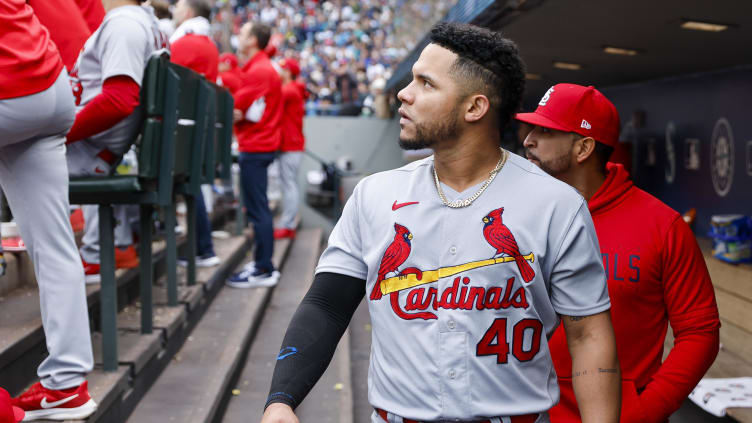 St. Louis Cardinals designated hitter Willson Contreras (40)