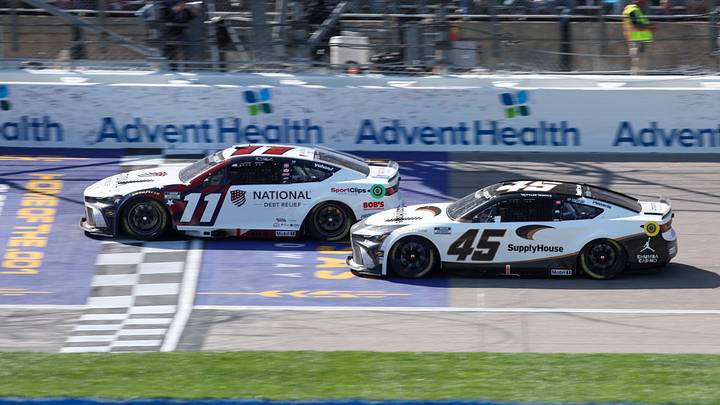Denny Hamlin, Joe Gibbs Racing, Tyler Reddick, 23XI Racing, NASCAR