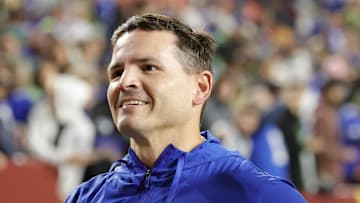 Seattle Seahawks head coach Mike Macdonald