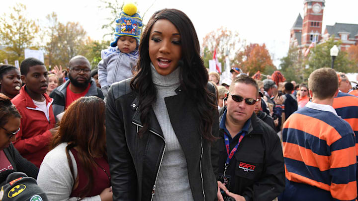 Maria Taylor on College GameDay in 2017