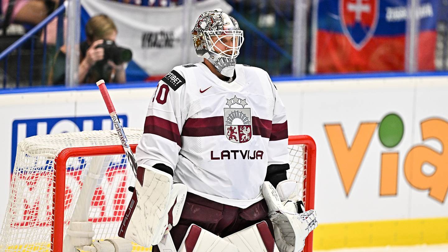 Kristers Gudlevskis, Acquired By NY Islanders for Carter Verhaeghe, Shining at the Wo - Vimarsana News