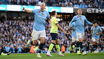 Erling Haaland ended a mini-drought in front of goal