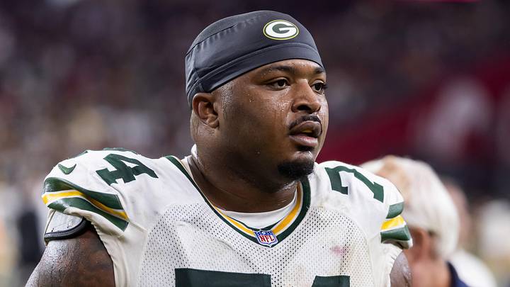 Green Bay Packers center Elgton Jenkins