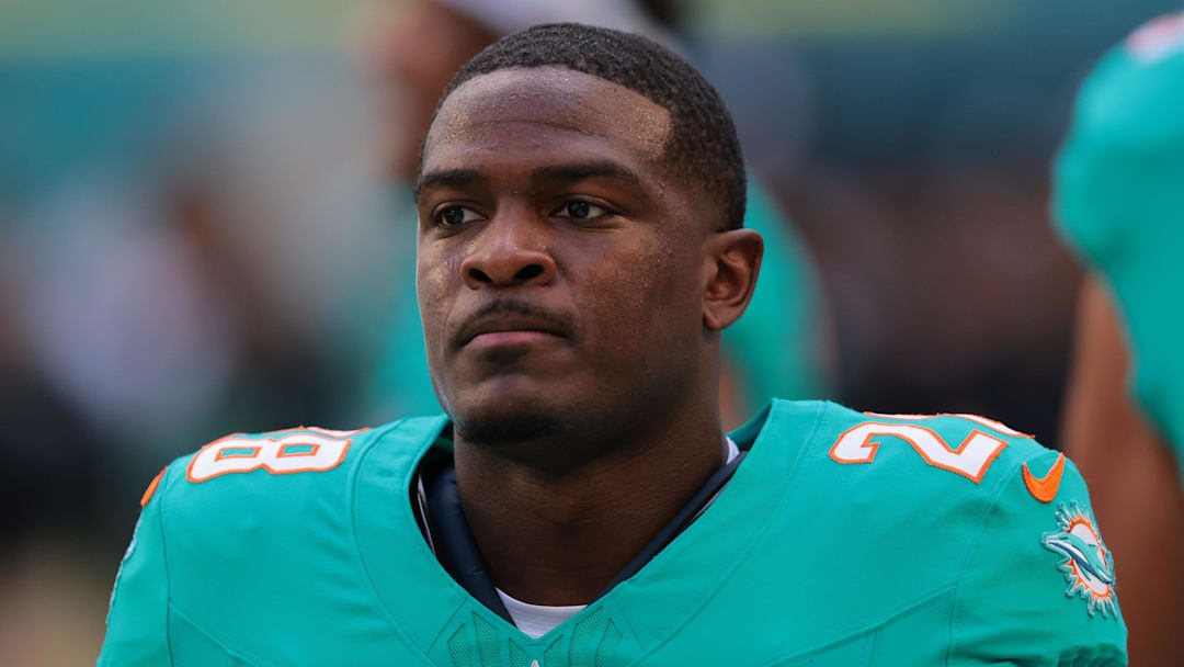 Miami Dolphins running back De'Von Achane Miami Dolphins running back De'Von Achane