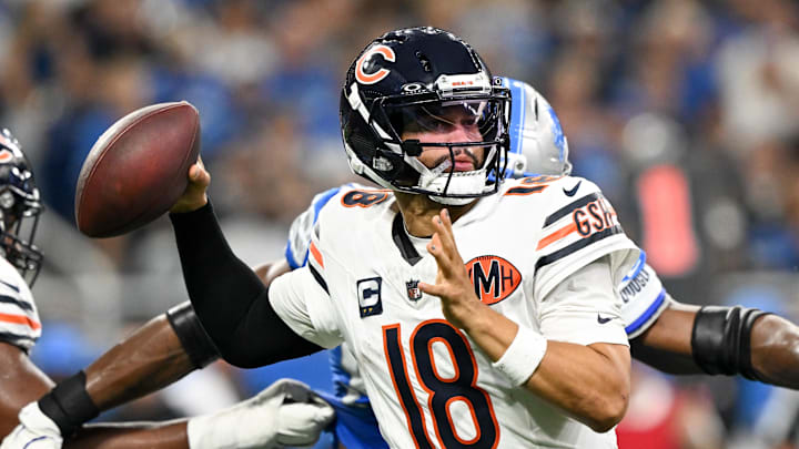 Bears QB Caleb Williams has top-10 fantasy potential this week in a plus matchup against the Cowboys.