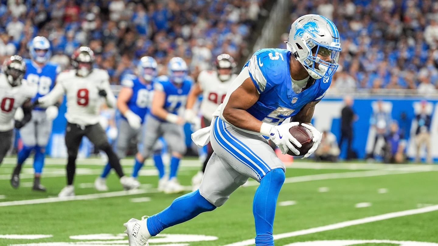 Detroit Lions Week 4 best bet David Montgomery runs wild on Seahawks defense