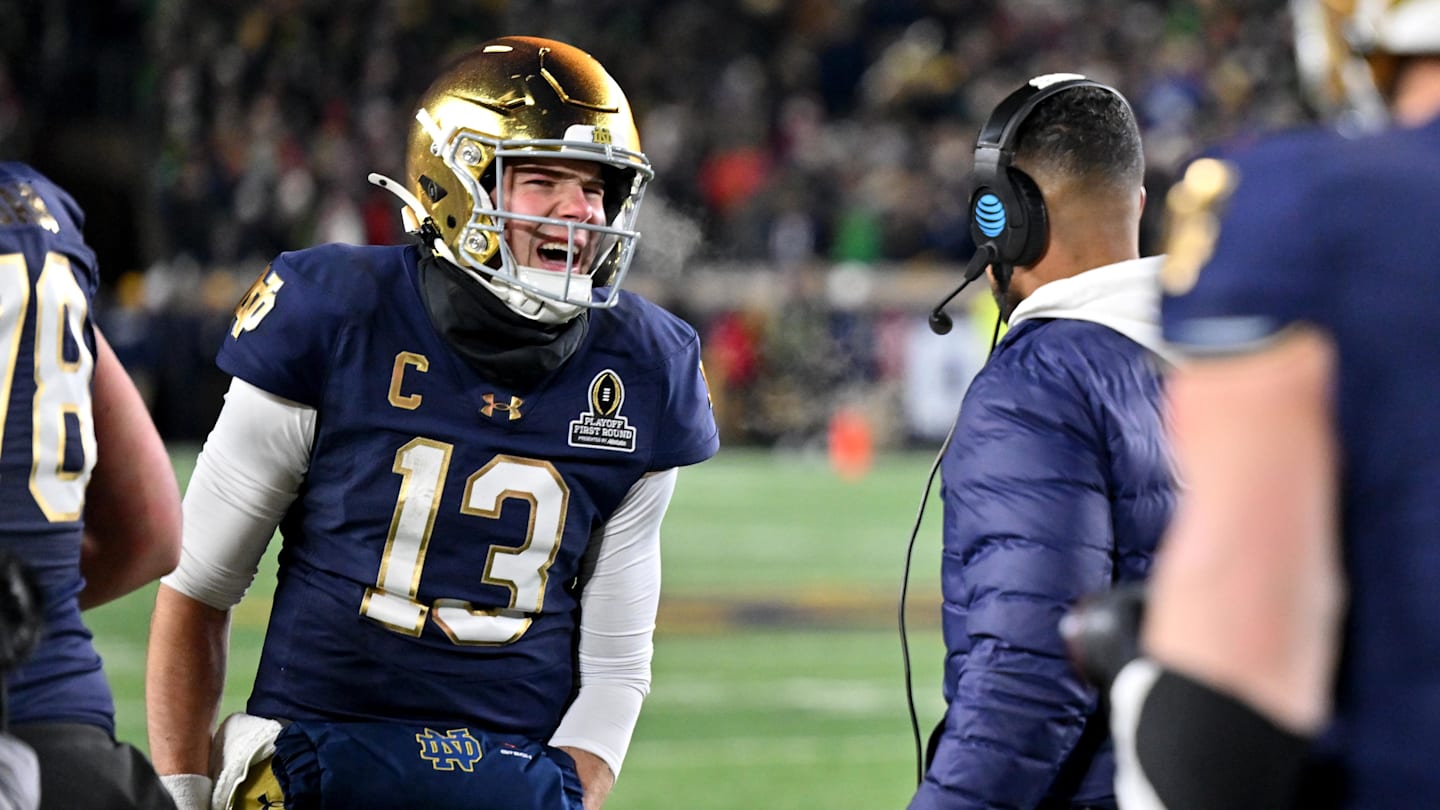 Best College Football Prop Bets for Notre Dame vs. Georgia in College Football Playoff Quarterfinals