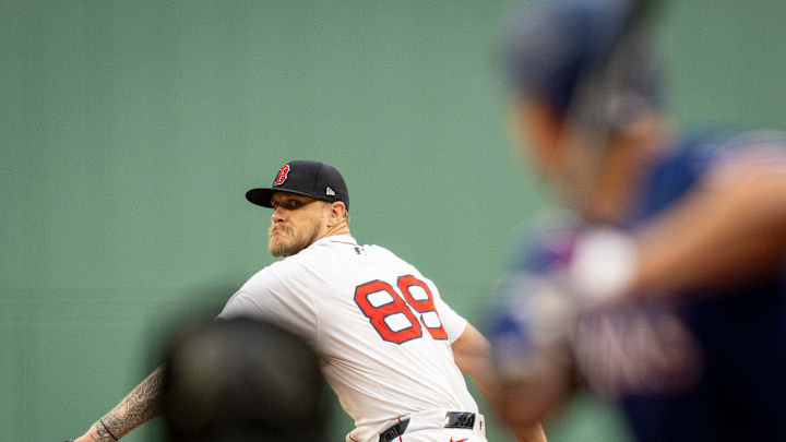 TEXAS RANGERS V BOSTON RED SOX