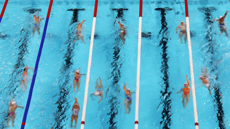 The pools at the Paris 2024 Olympic Games are built with speed in mind.