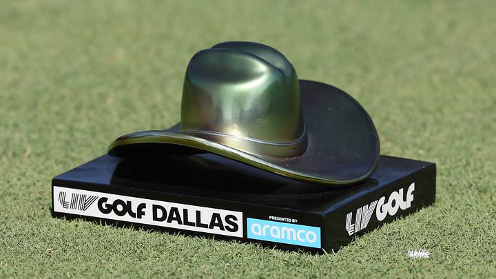 LIV Golf Dallas tee marker