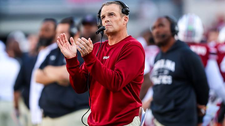Oct 25, 2025; Columbia, South Carolina, USA; South Carolina Gamecocks head coach Shane Beamer reacts to a play against the Alabama Crimson Tide in the second quarter at Williams-Brice Stadium. Mandatory Credit: Jeff Blake-Imagn Images